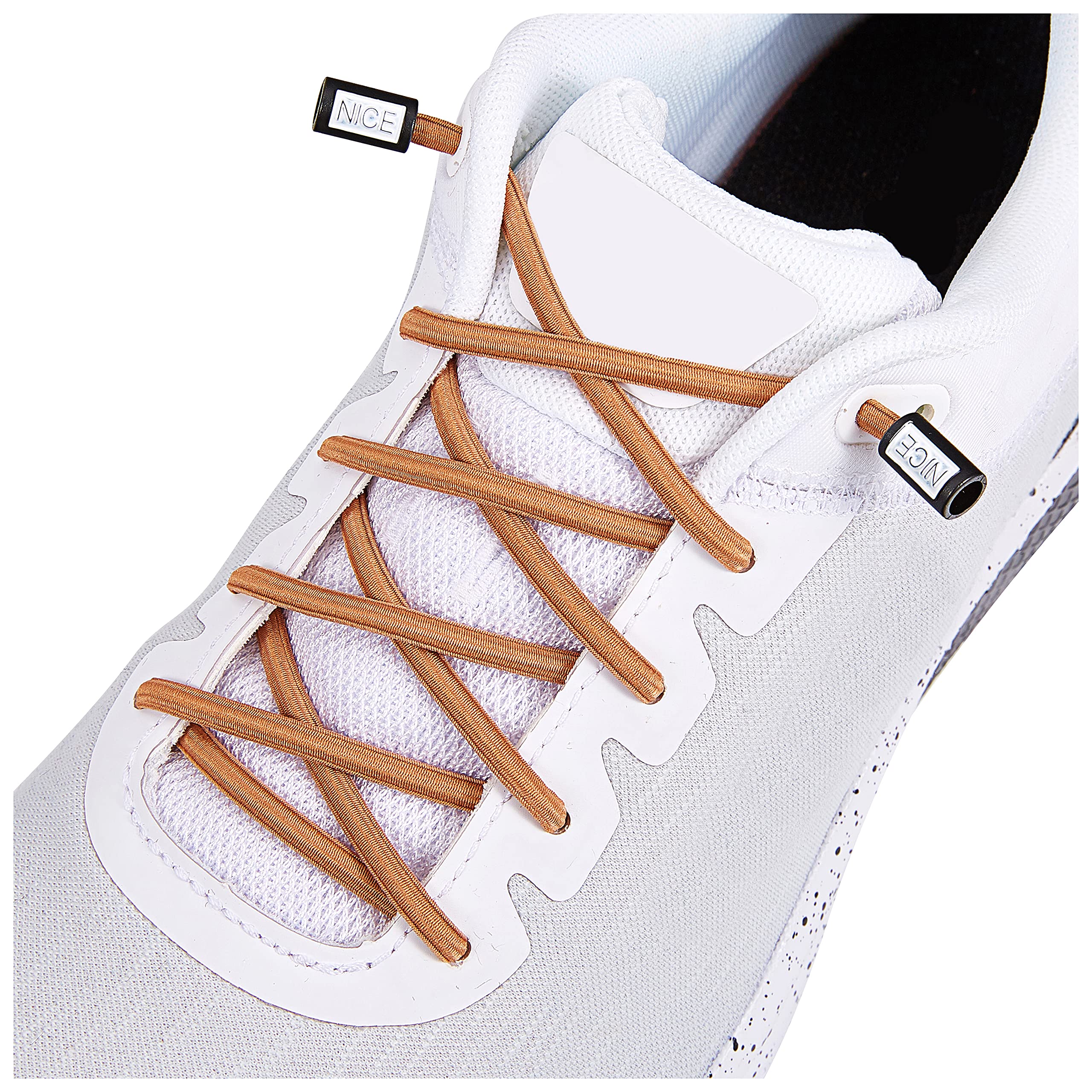 Elastic Shoelaces No-Tie Lacing System for Kids and Adult Shoes, Elastic Shoe laces for Sneakers