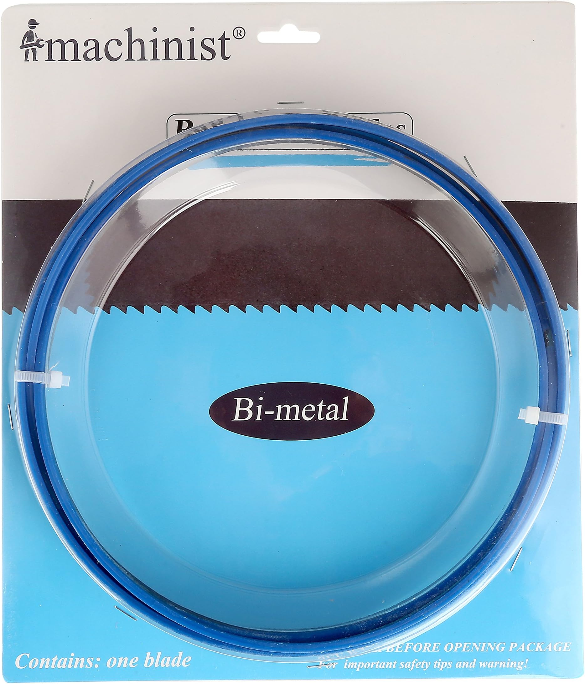 Imachinist S9334812 M42 93" X 3/4" X 8/12tpi Bi-Metal Band Saw Blades Metal Cutting Variable Teeth