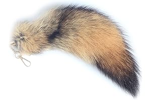 Fluffy Fox Tail Cyote Prairie Wolf Cosplay Toy