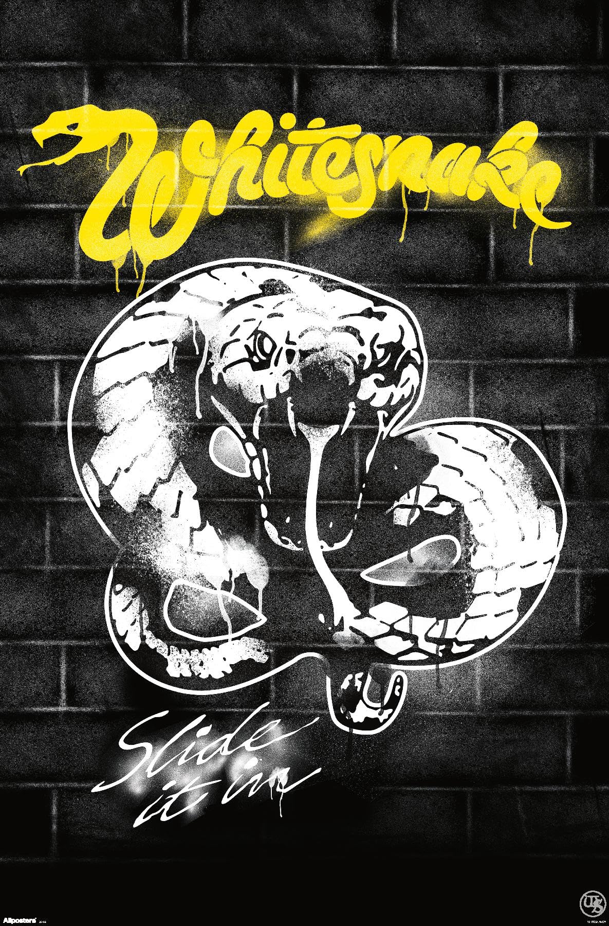 Amazon.com: Trends International Whitesnake - Graffiti Wall Poster
