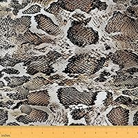 Vista 47 de The Yard - Tela de pájaros coloridos por yarda, diseño de hojas de palma en acuarela tropical, para proyectos de bricolaje en el hogar, tela rústica