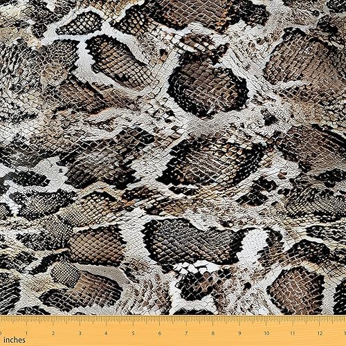 Miniatura 47 de The Yard - Tela de pájaros coloridos por yarda, diseño de hojas de palma en acuarela tropical, para proyectos de bricolaje en el hogar, tela rústica