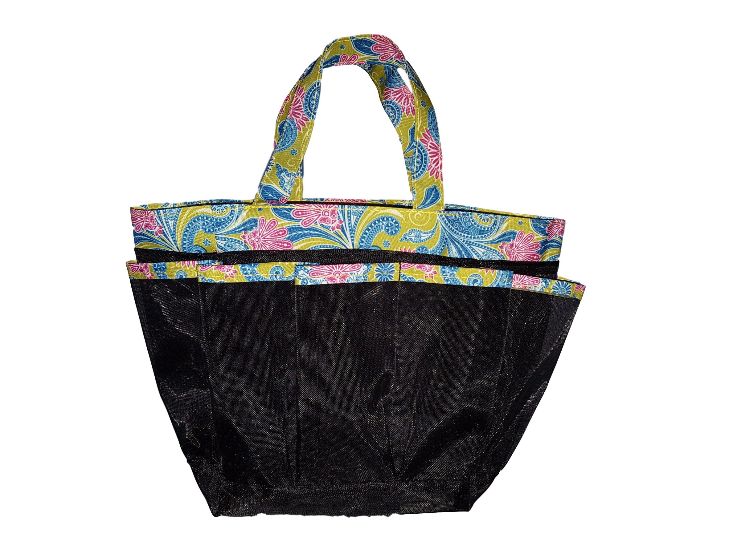 Fashion Print Mesh Shower Caddy Tote Travel Utility Luggage -1501