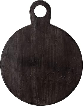 Bloomingville Black Acacia Wood Tray/Cutting Board