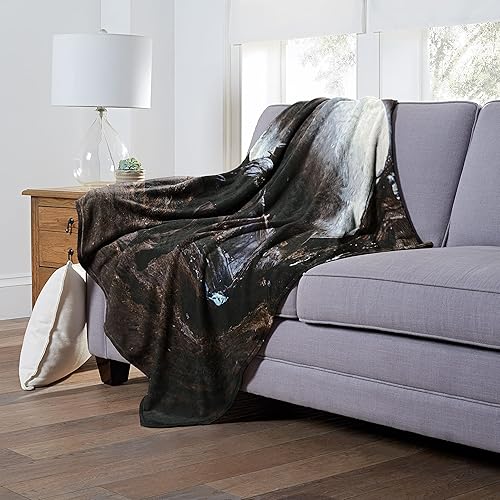 Miniatura 5 de Northwest Indiana Jones - Manta de seda táctil, 50 x 60 pulgadas, Look Out