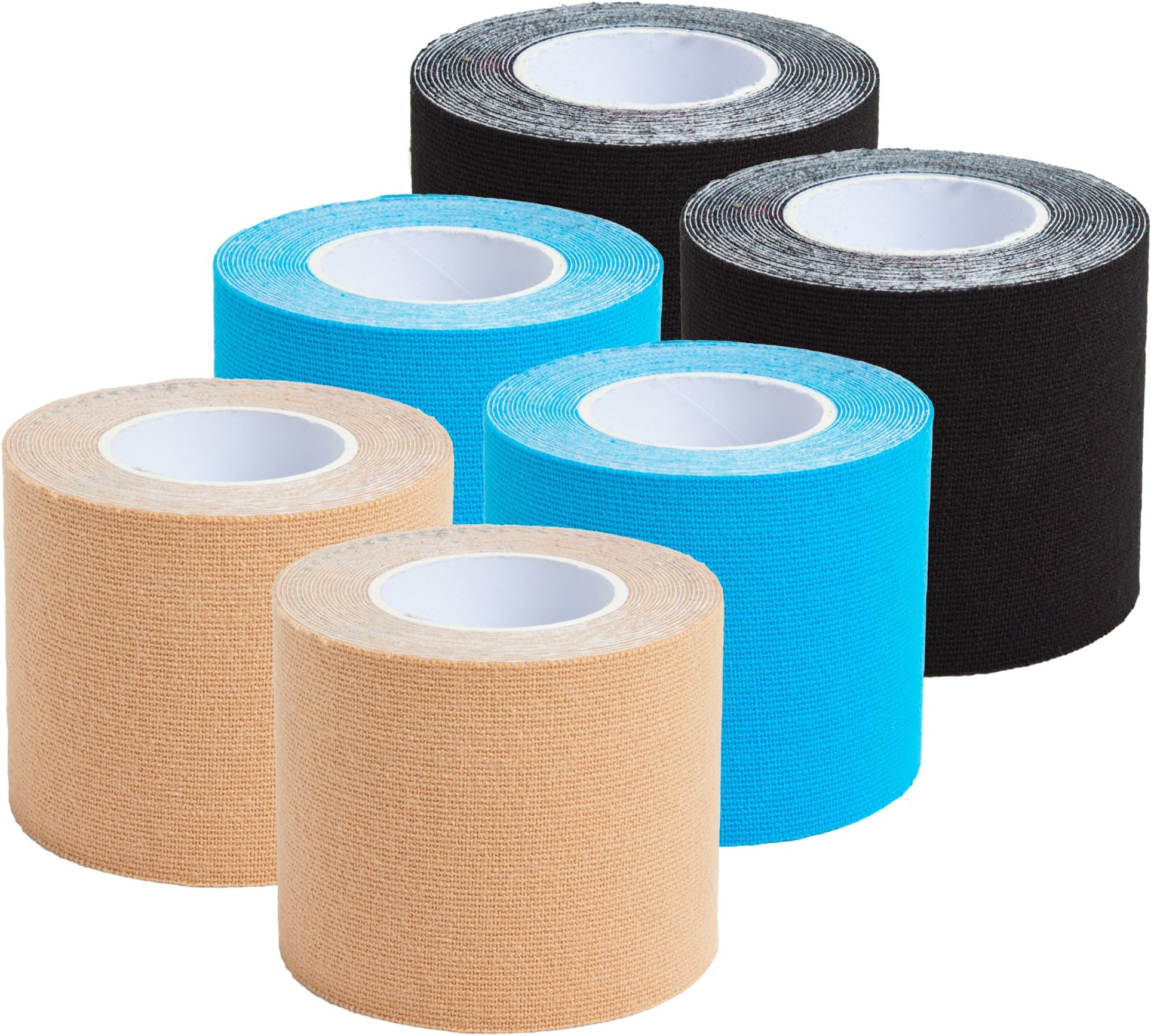 Active Human 6 Rolls Kinesiology Tape 3 m x 5 cm in 8 Colours