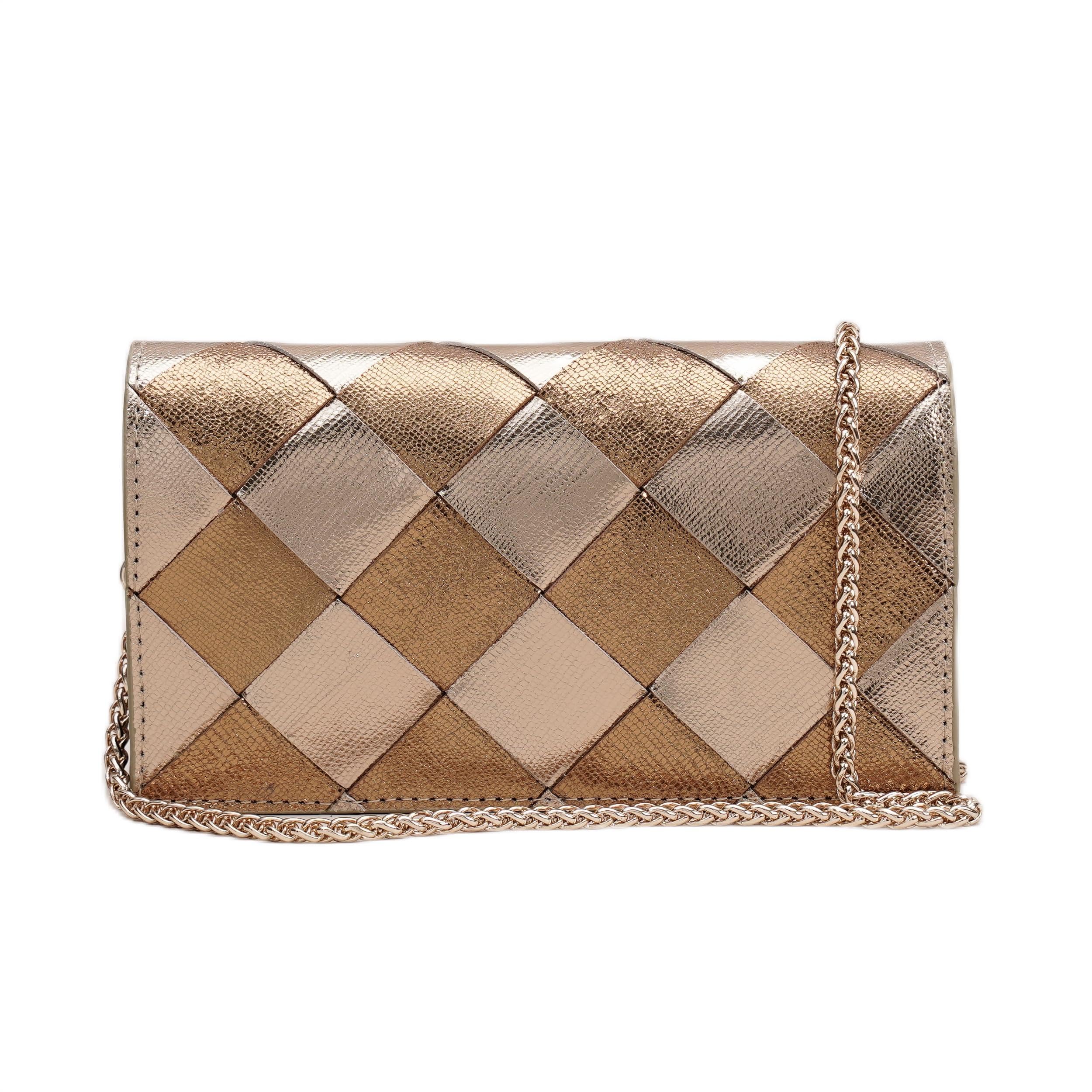 hidelle Camille Clutch Large Gold Copper-picture-24