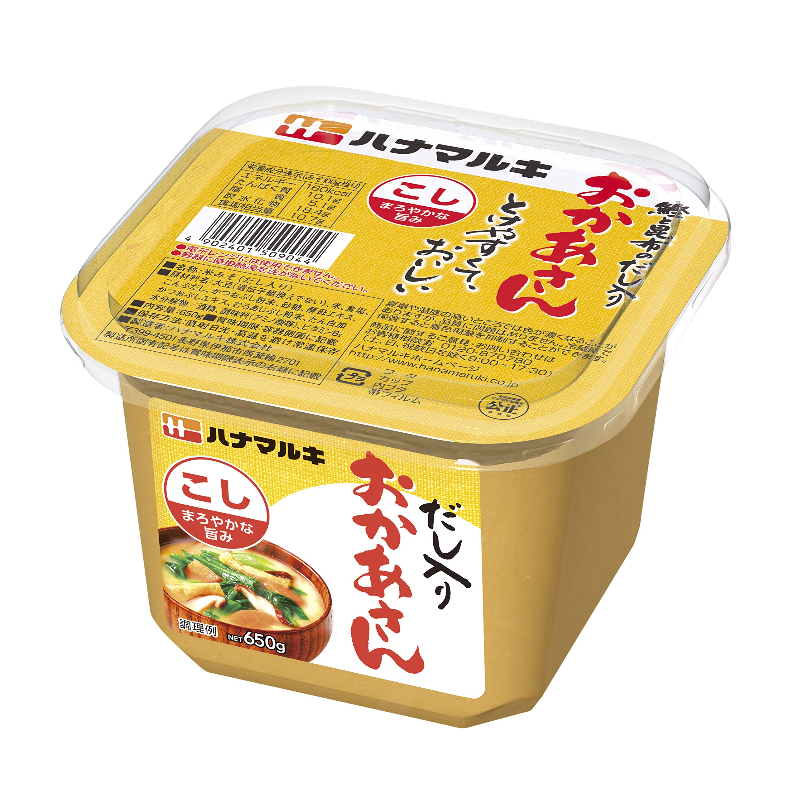 Amazon.co.jp: ハナマルキ カップ おかあさん こし 650g×6個 : 食品