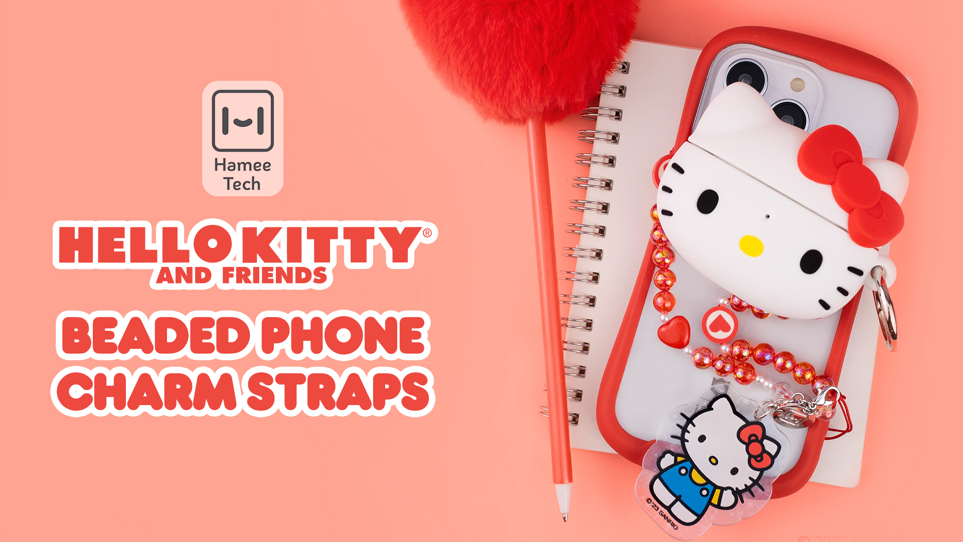 Amazon.com: iFace Hello Kitty and Friends Beaded Wristlet