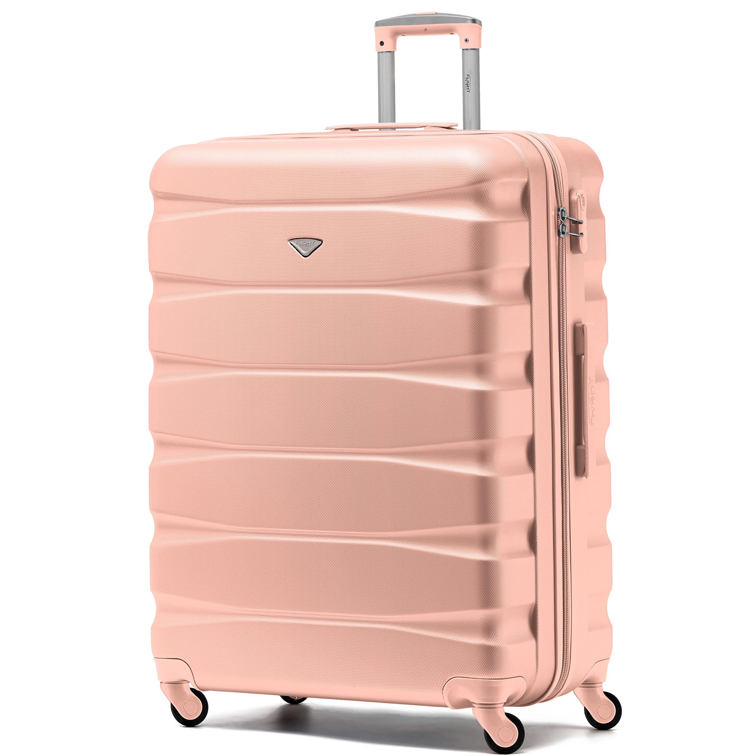 Flight Knight Lightweight 4 Wheel ABS Hard Case Medium Suitcase Approved for Over 100 Airlines Including easyJet, British Airways, Ryanair, Jet2, Emirates & Many More - Check-in Medium Size 25" — view 36