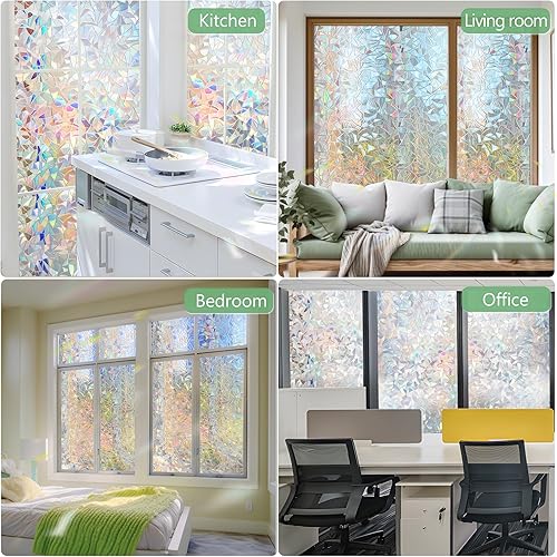 Vista 115 de HIDBEA One Way - Lámina de privacidad para ventana Plata