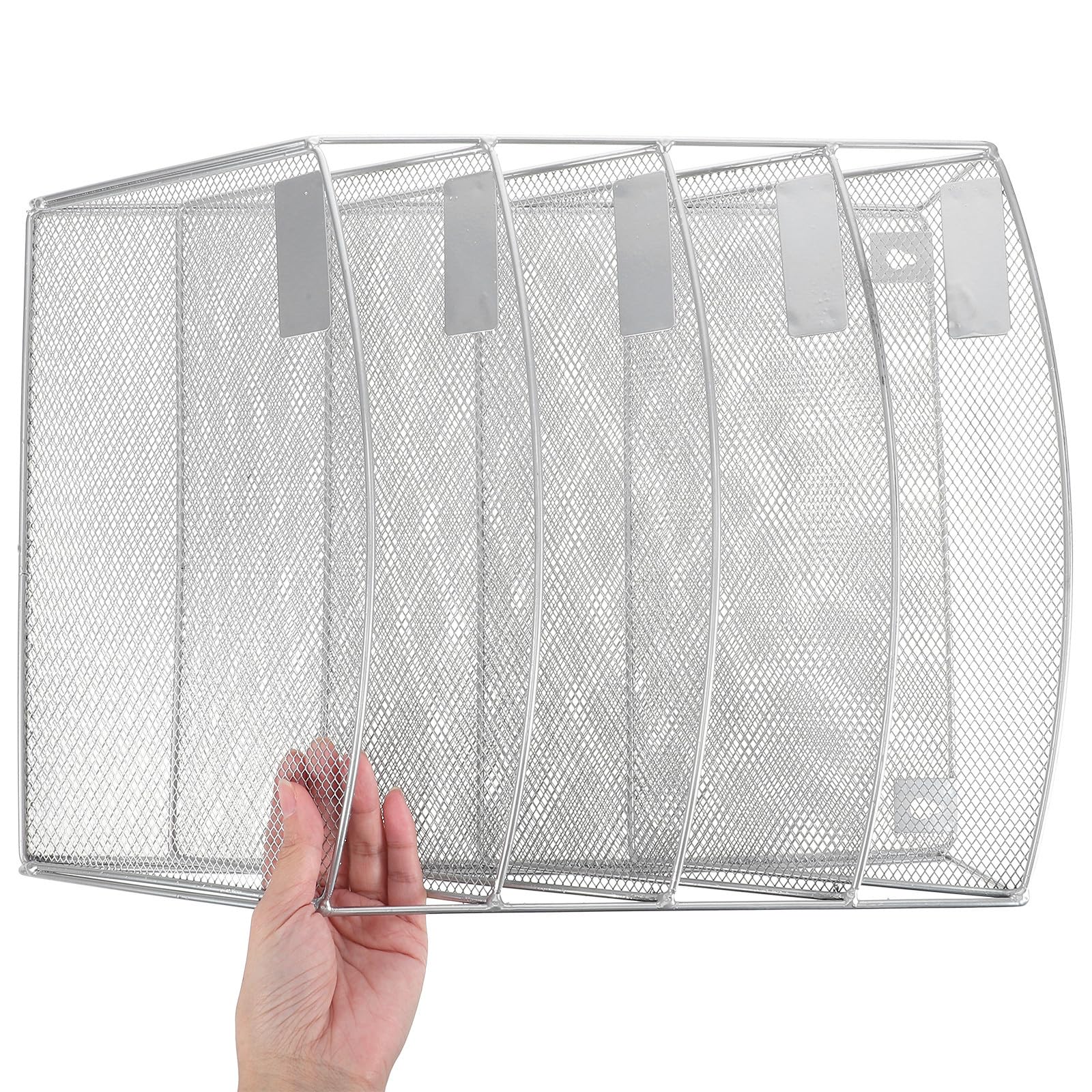 Organizador de Archivos de Pared Plata de Hierro 5 Bolsillos