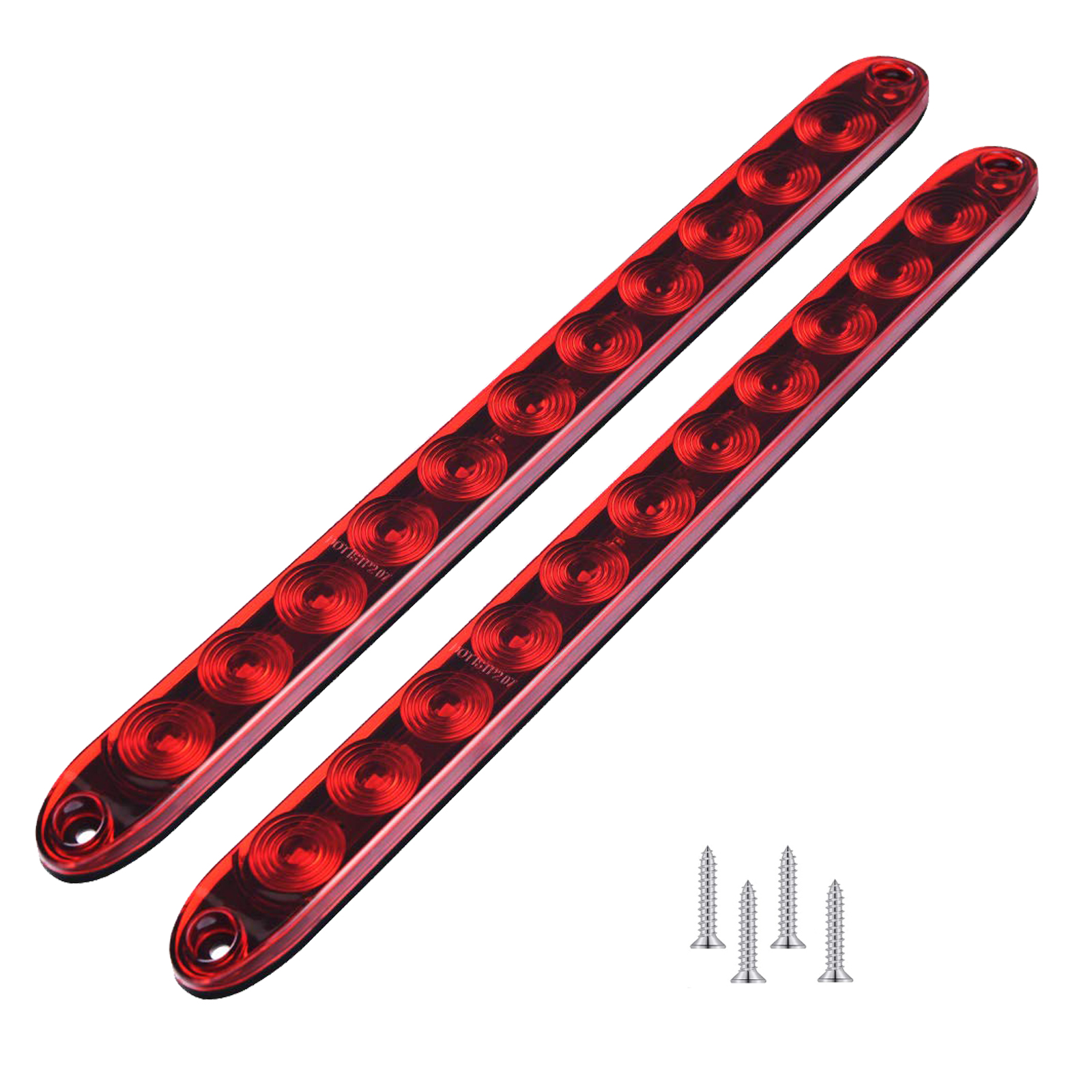 Amazon.com: PerfecTech 11 LED Red Trailer Brake Tail Light, 2 Pack