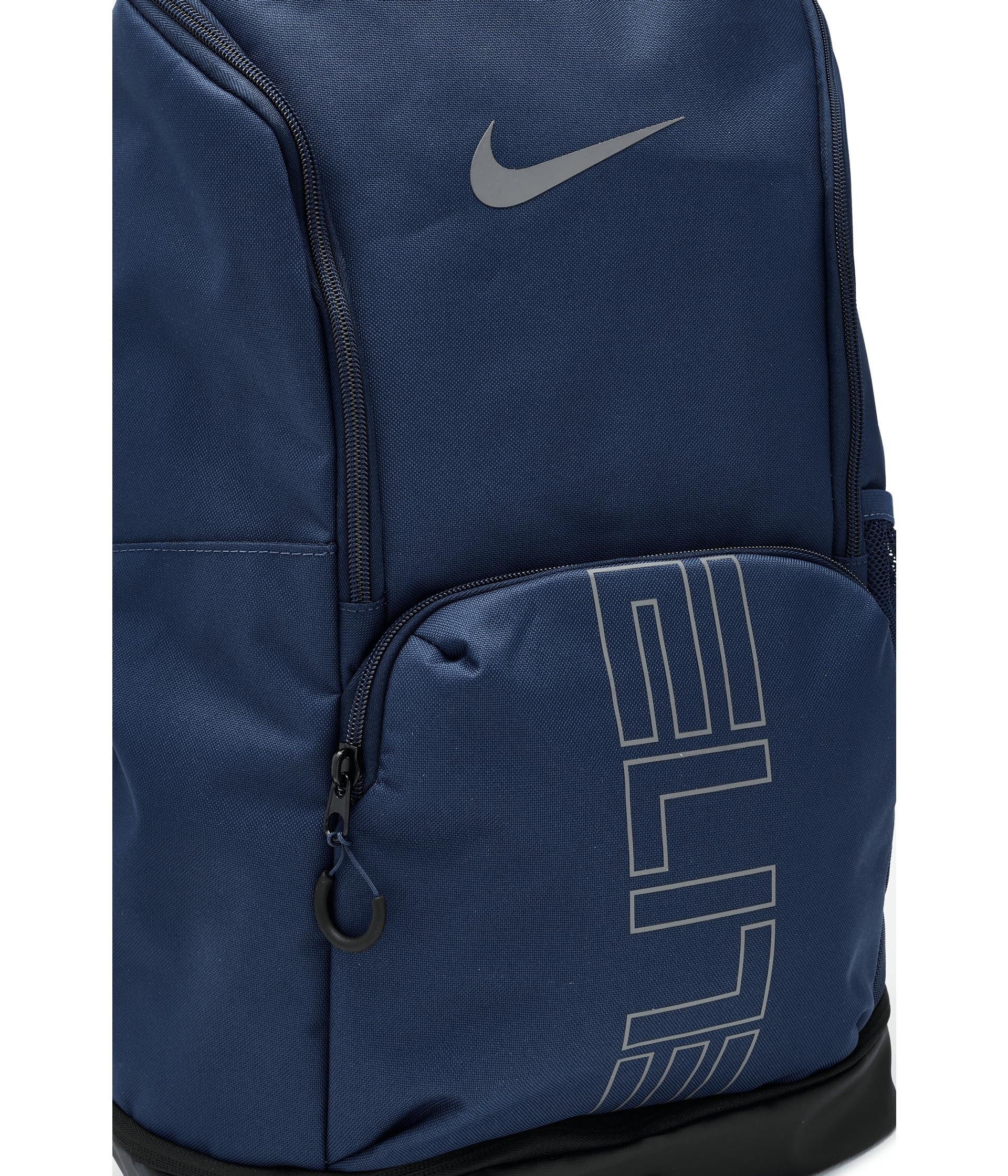 Nike, Unisex, Varsity Elite Backpack (32L), Midnight Navy/Black/Iron Grey, One Size