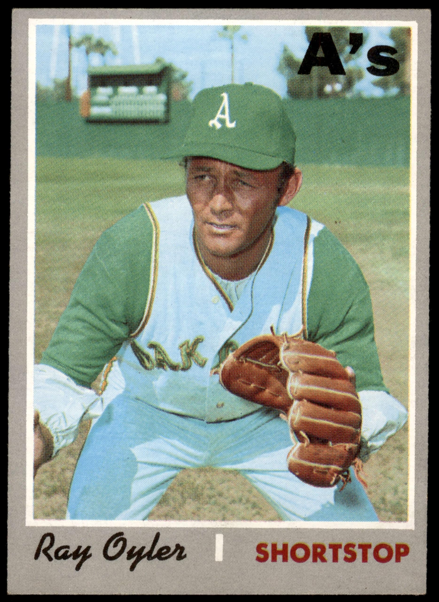 Amazon.com: 1970 Topps #603 Ray Oyler Oakland Athletics (Baseball Card)  EX/MT Athletics : Collectibles & Fine Art