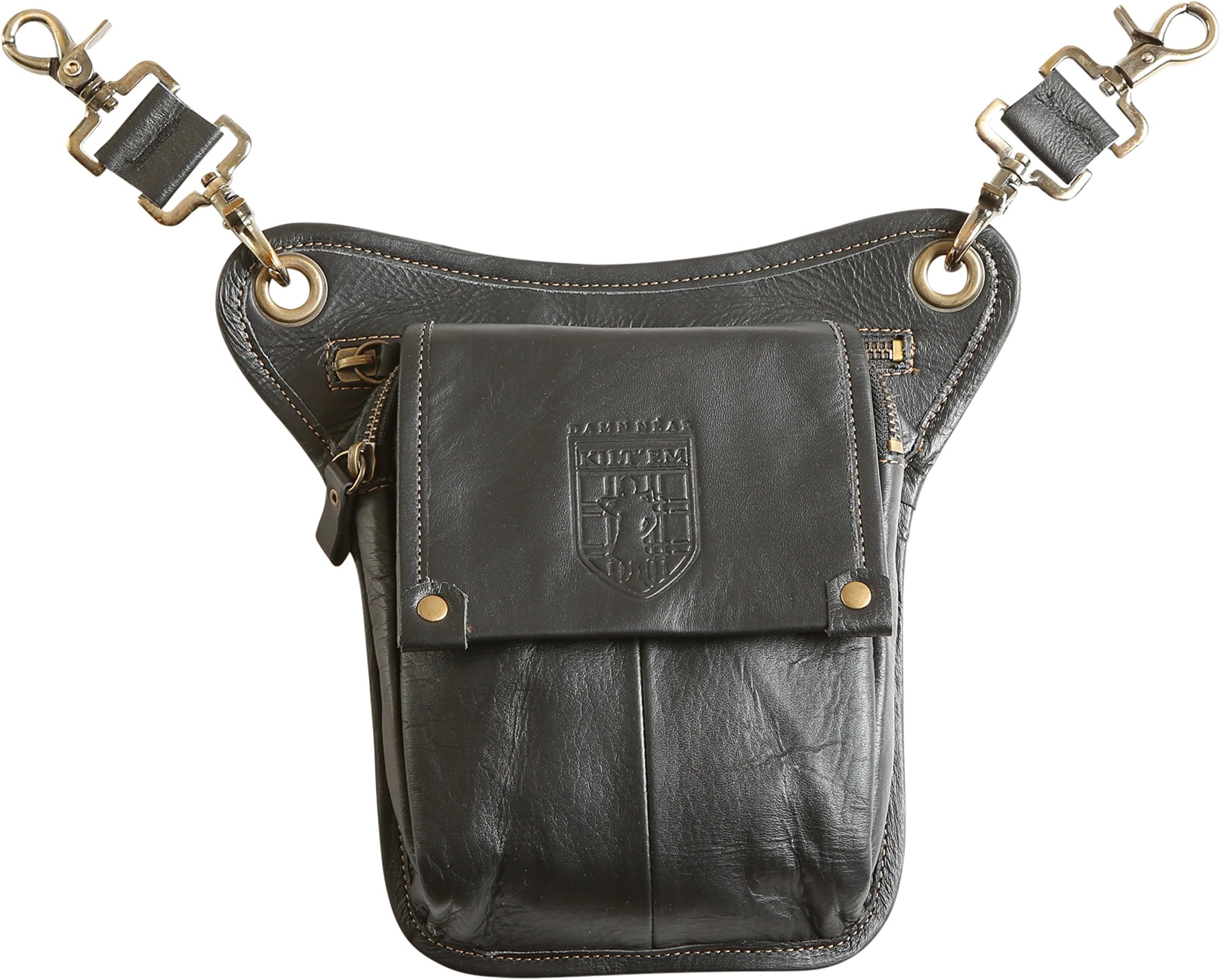 Damn Near Kilt 'Em Premium Leather Sporran Kilt Accessory
