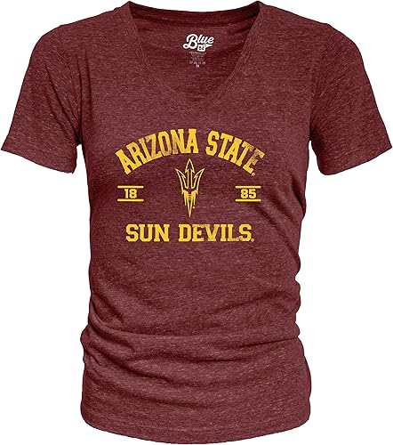 Miniatura 2 de Blue 84 Camiseta de mujer Tri-Blend Mascot