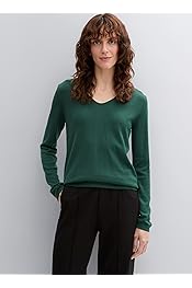 TOM TAILOR DENIM CROPPED MIT ROLLKRAGEN - Sweater - cloud grey melange
