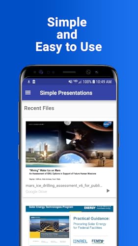 Simple Presentations para PowerPoint, PDF, KeyNote, OpenOffice, Google Slides