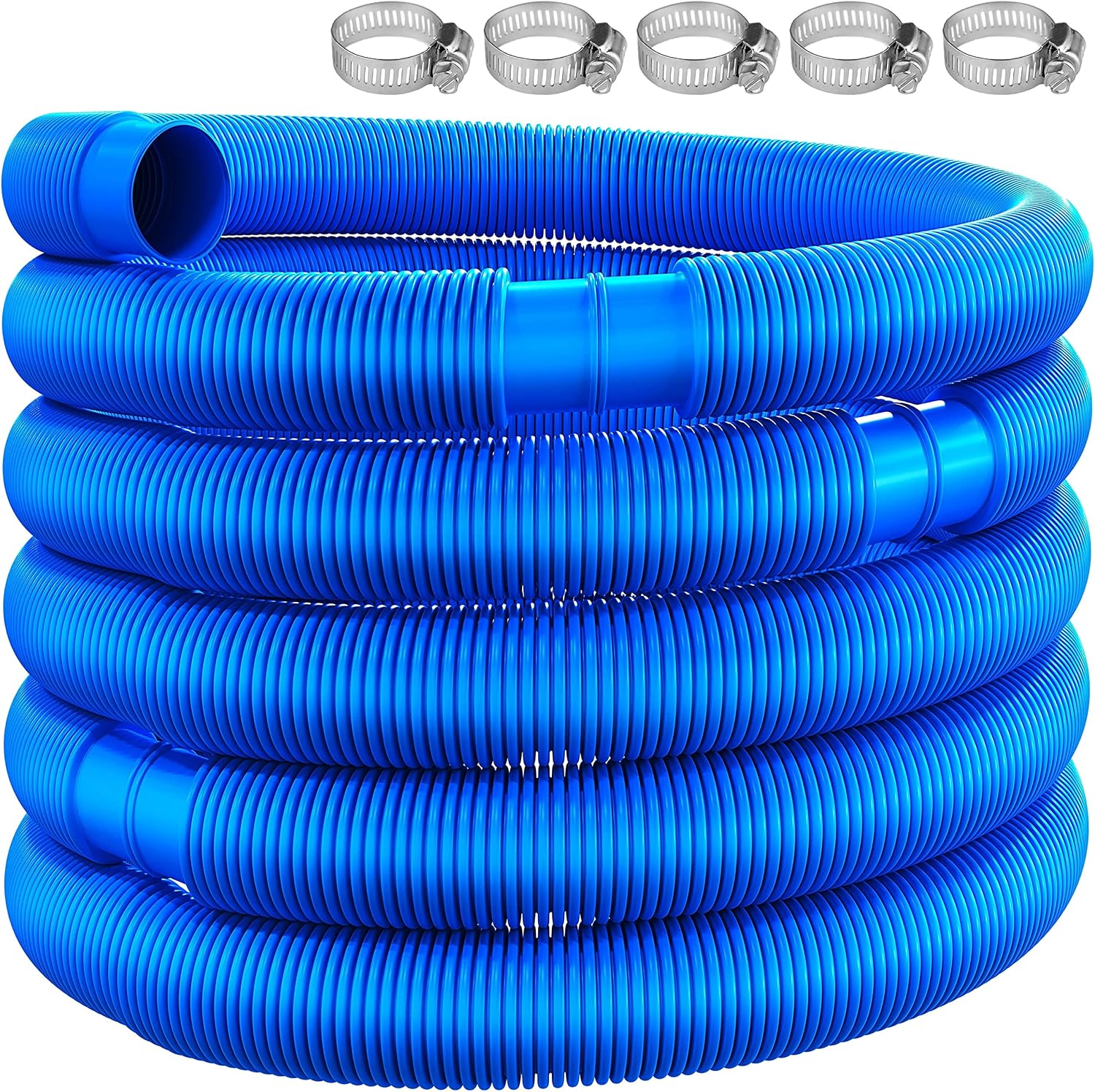 Tubo di Ricambio Sezionabile 32 mm Piscina - Collegamento Pompe Filtro Lunghezza 18 mt