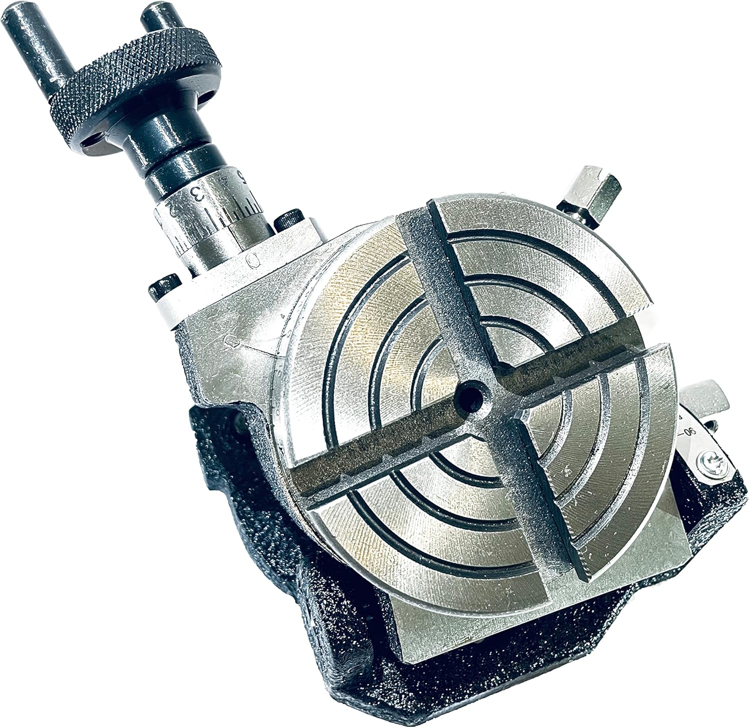 3" inches (75mm) 4 slots Tilting Rotary Table for Milling Engineering Tools