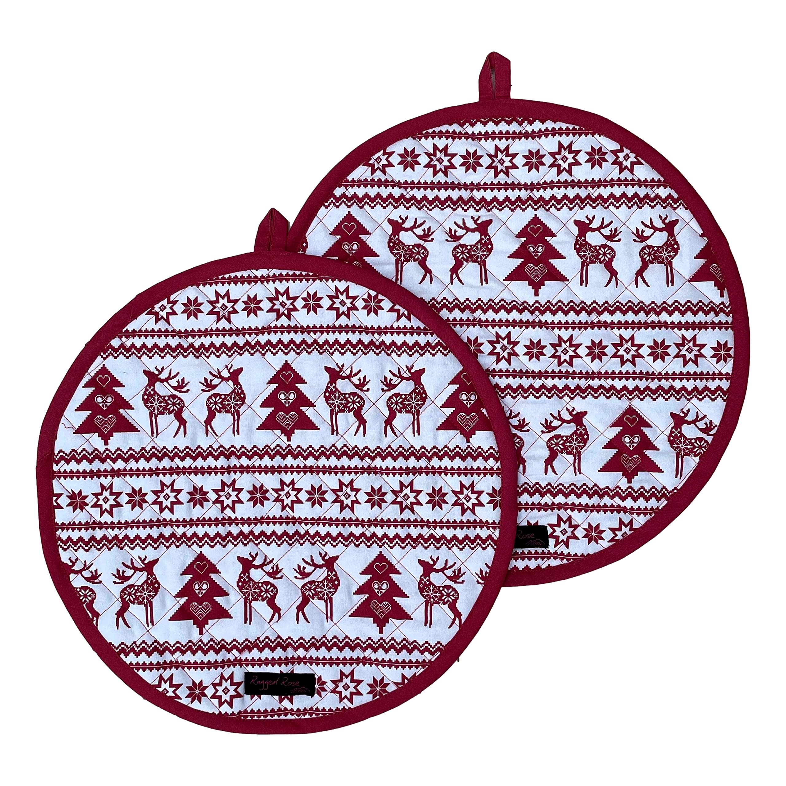 Ragged RoseNordic Red Aga Mats