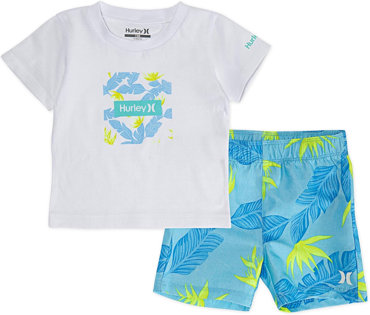 Hurley Baby Boys' Swim Suit 2-piece Set
