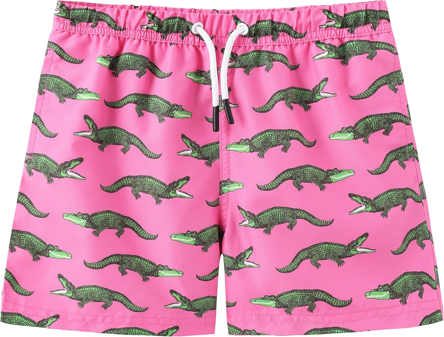 Boys Swim Trunks Boys Bathing Suit Toddler Swimsuit Boy Swim Trunks Boys Swim Shorts Swimsuit Boys' Swimwear 10-12 Years Pink Crocodile