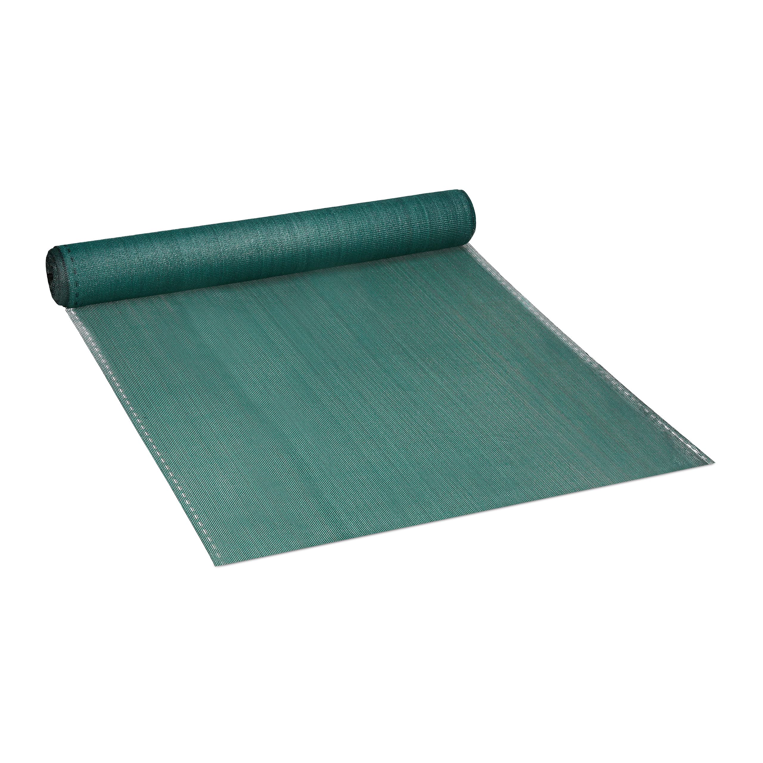 Relaxdays, vert Brise-vue, Paravent pour les clôtures et rambardes, Tissu HDPE, Anti-UV, 1 x 50 mètres, Meter