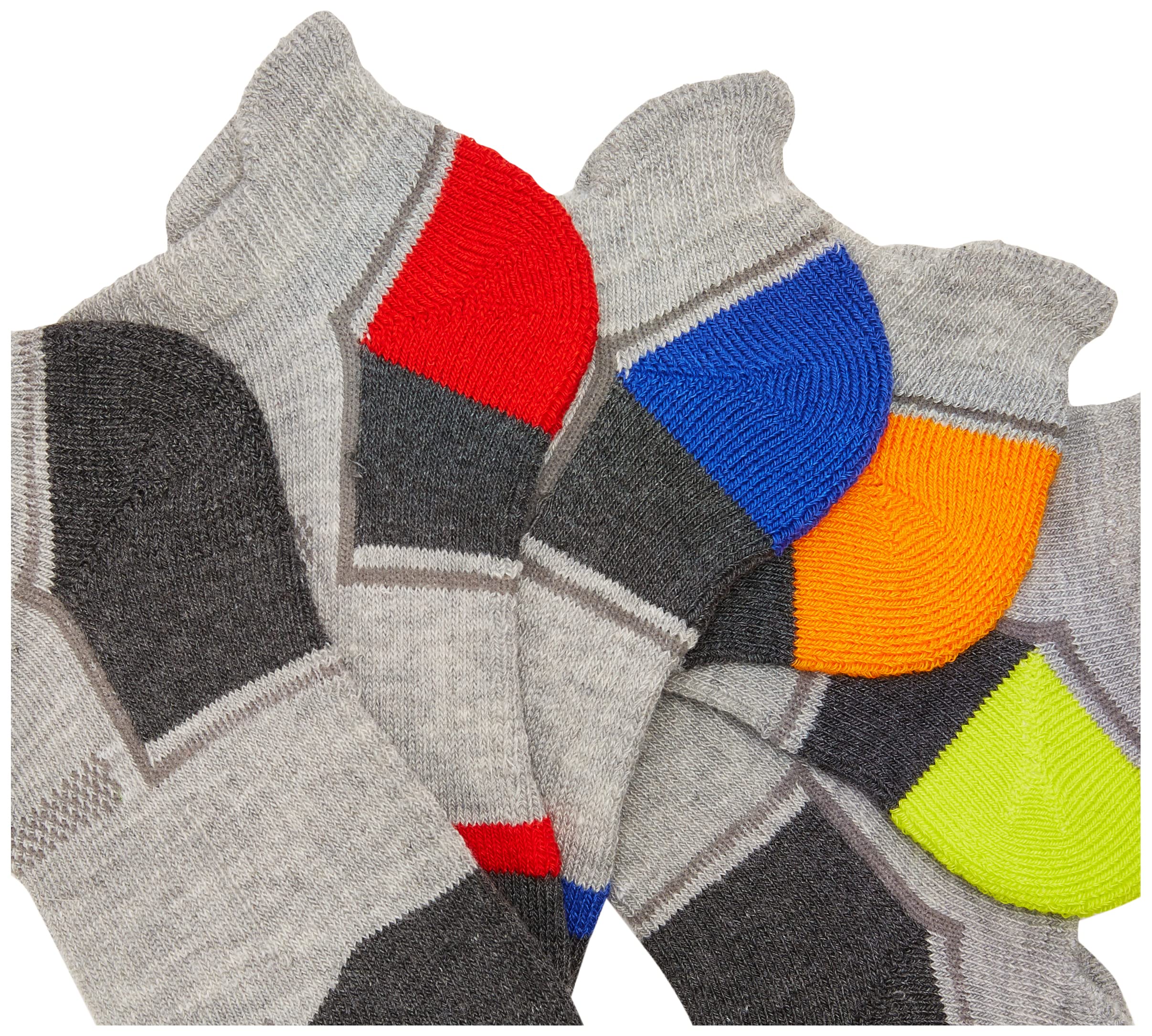 Fruit of the Loom Nieformalne skarpety Chłopcy Everyday Active Low Cut Tab Socks-6 Pair Pack (6 w zestawie)