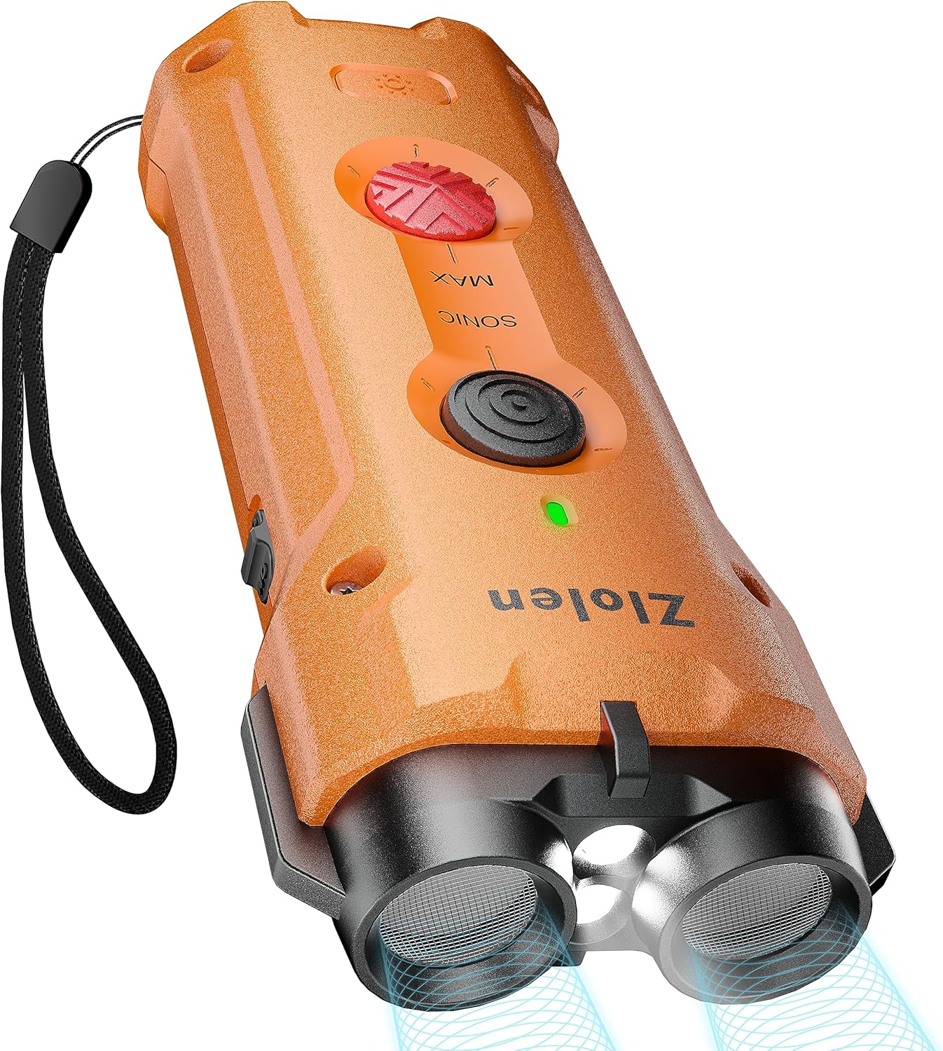 Dog Bark Deterrent Devices – Anti Barking Device for Dogs 40FT Enhanced Dog Bark Control Devices Anti-Barking Whistle Indoor Outdoor – Bark Deterrent with LED Flashlight for Bark Guard