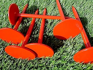 6 Pack Survey Markers / Survey Stakes / Property Stakes / Property Survey Markers / Boundary Markers / Garden Stakes