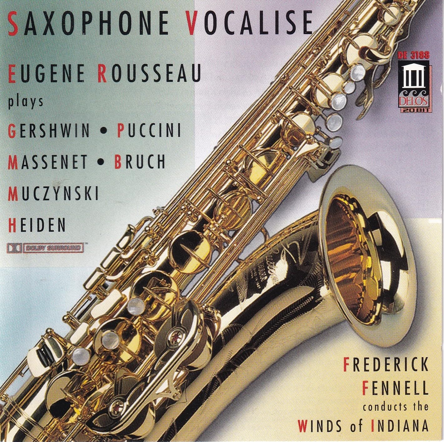 Saxophone Vocalise / Rousseau