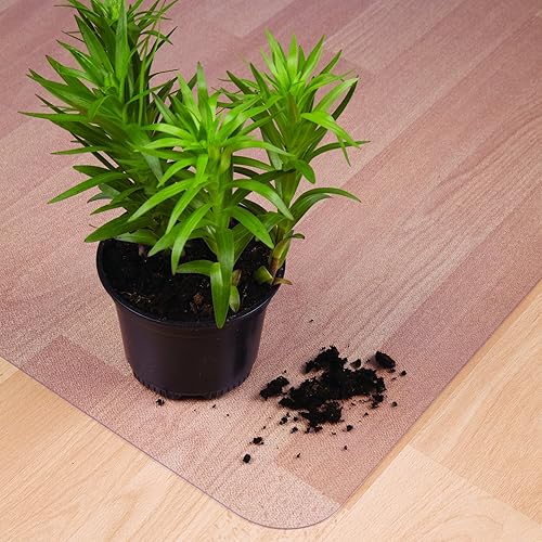 Miniatura 8 de Floortex Tapete reciclado para silla de 30" x 48" para suelos duros, tinte (FCECO3048EP)