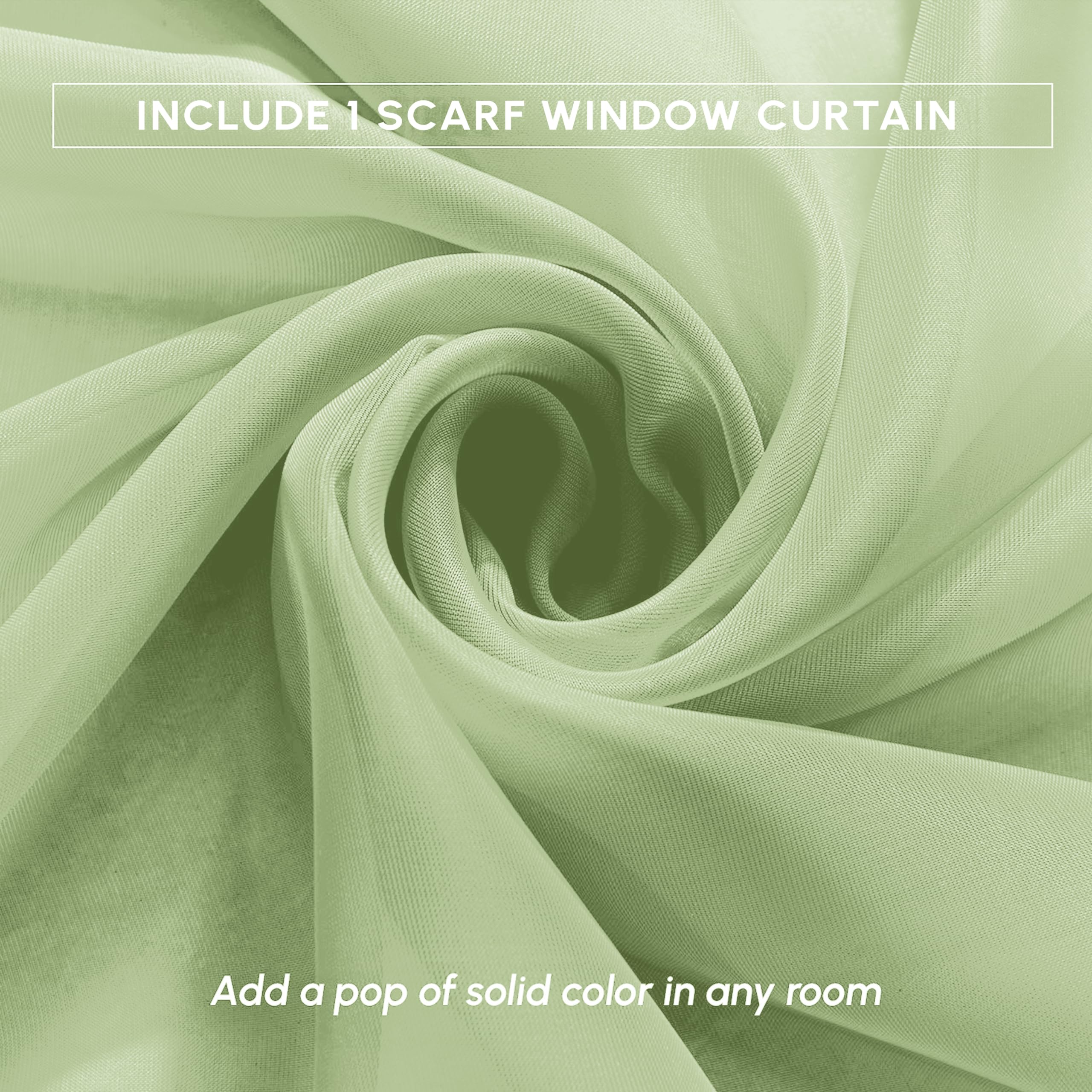 Voile Transparent Elegant Comfort - Décoration Mariage Et Intérieur 139x548cm