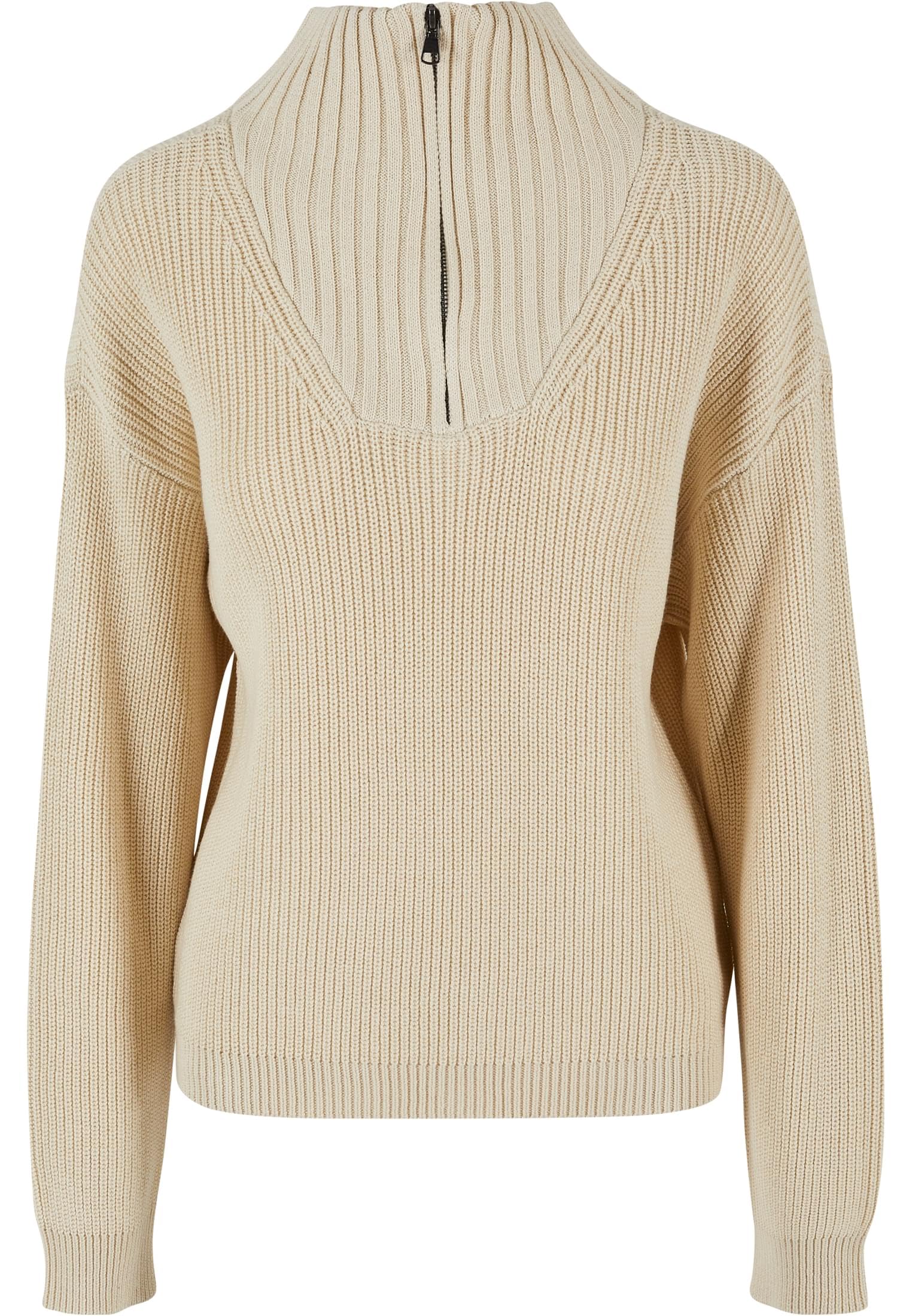 Urban Classics Damen Ladies Oversized Knit Troyer