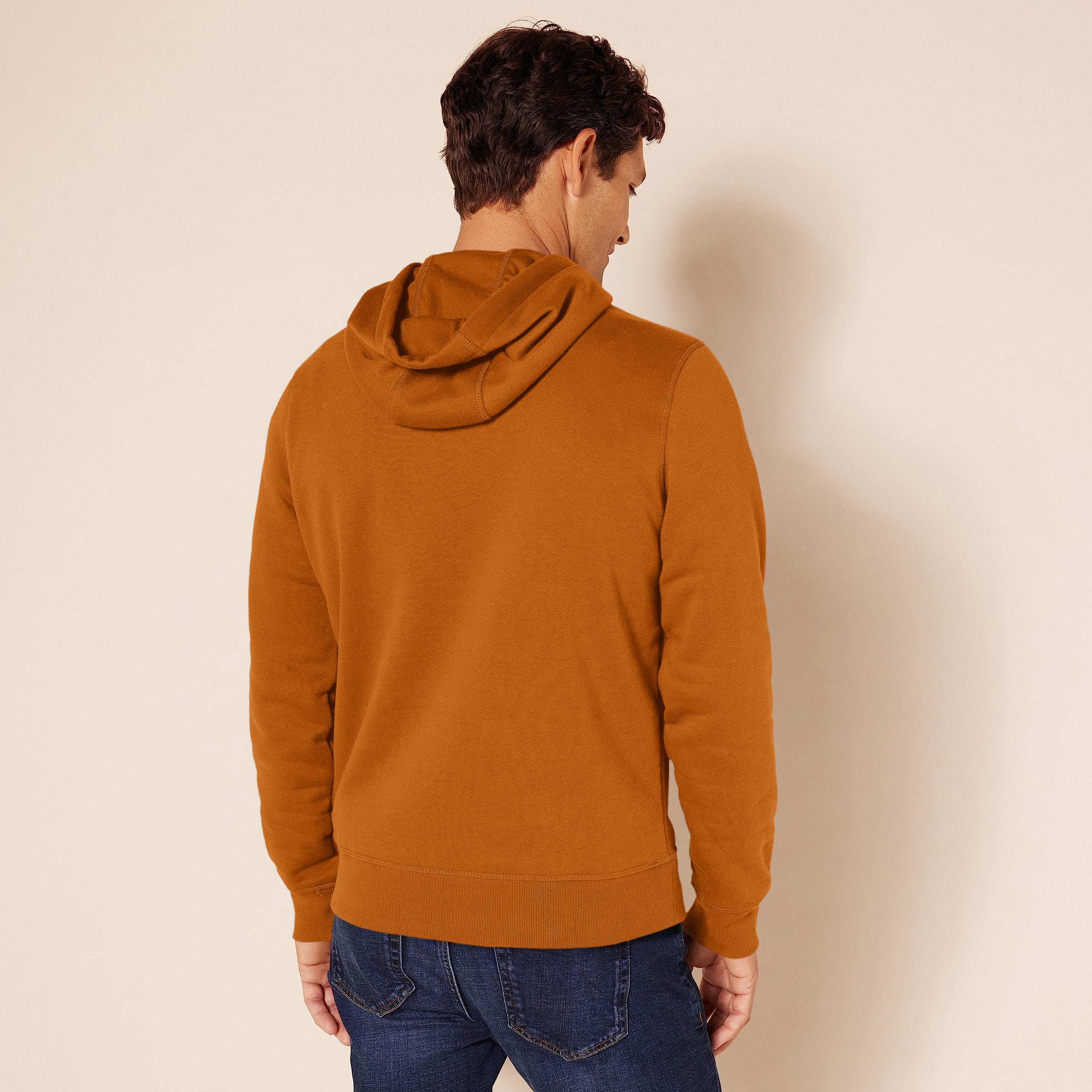 Amazon Essentials Felpa con Cappuccio, Non Apribile, Disponibile in Taglie Big & Tall Uomo