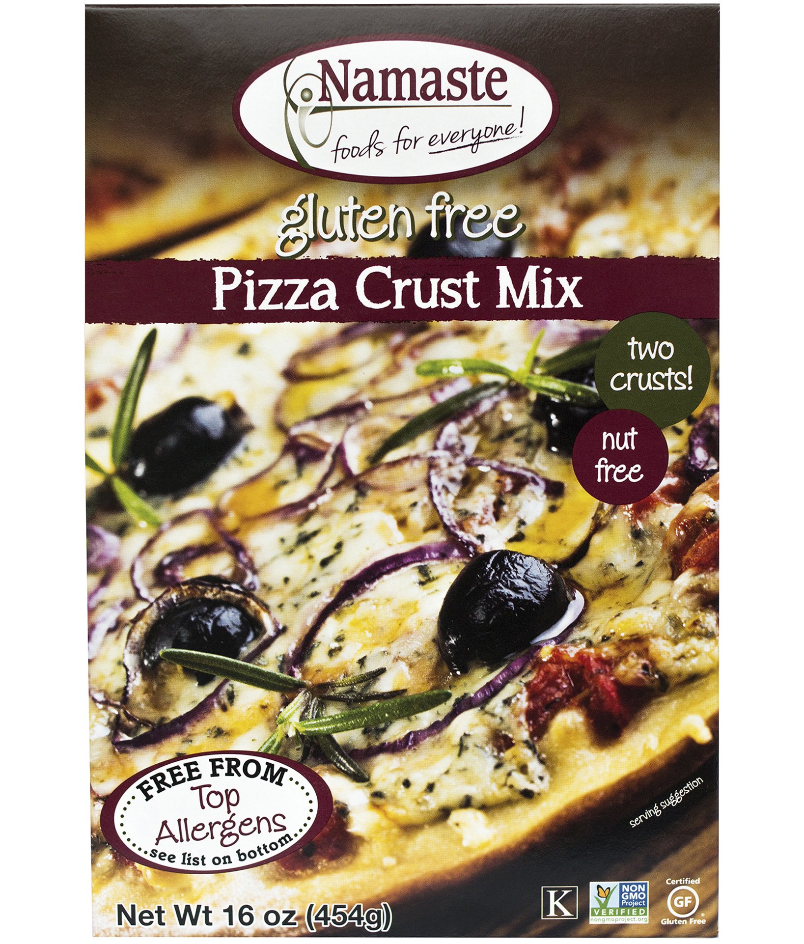 Gluten Free Pizza Crust Mix - 16 oz (pack of 2)