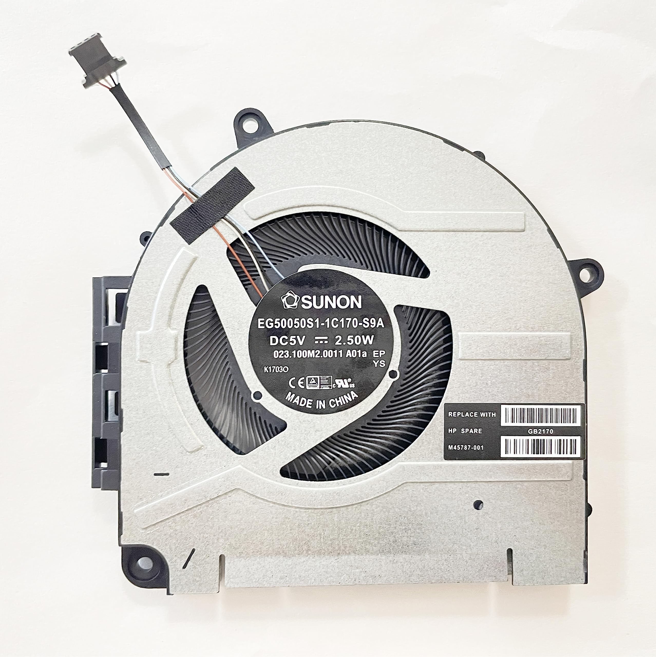Ventilateur Pour PC Portable HP 17-CH - Réf M45787-001, Neuf Sous Blister