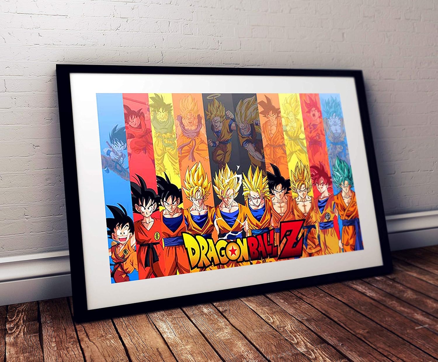 Goku Dragon Ball Z Framed Poster : Amazon.in: Home & Kitchen
