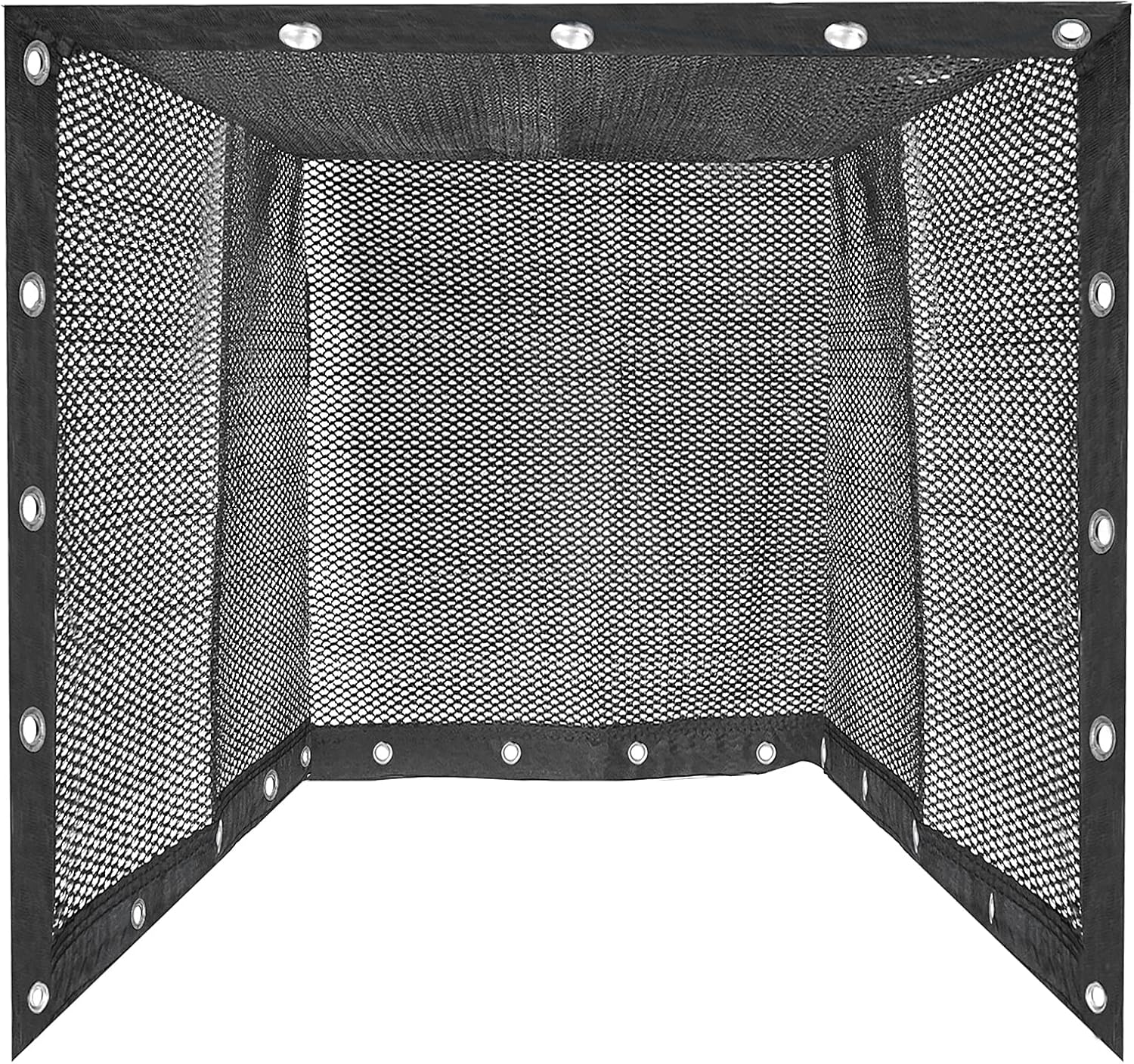 Aoneky 10x10x10ft Golf Cage Net, HDPE Practice Driving Range Net Replacement, UV Treated for Indoor Outdoor Use