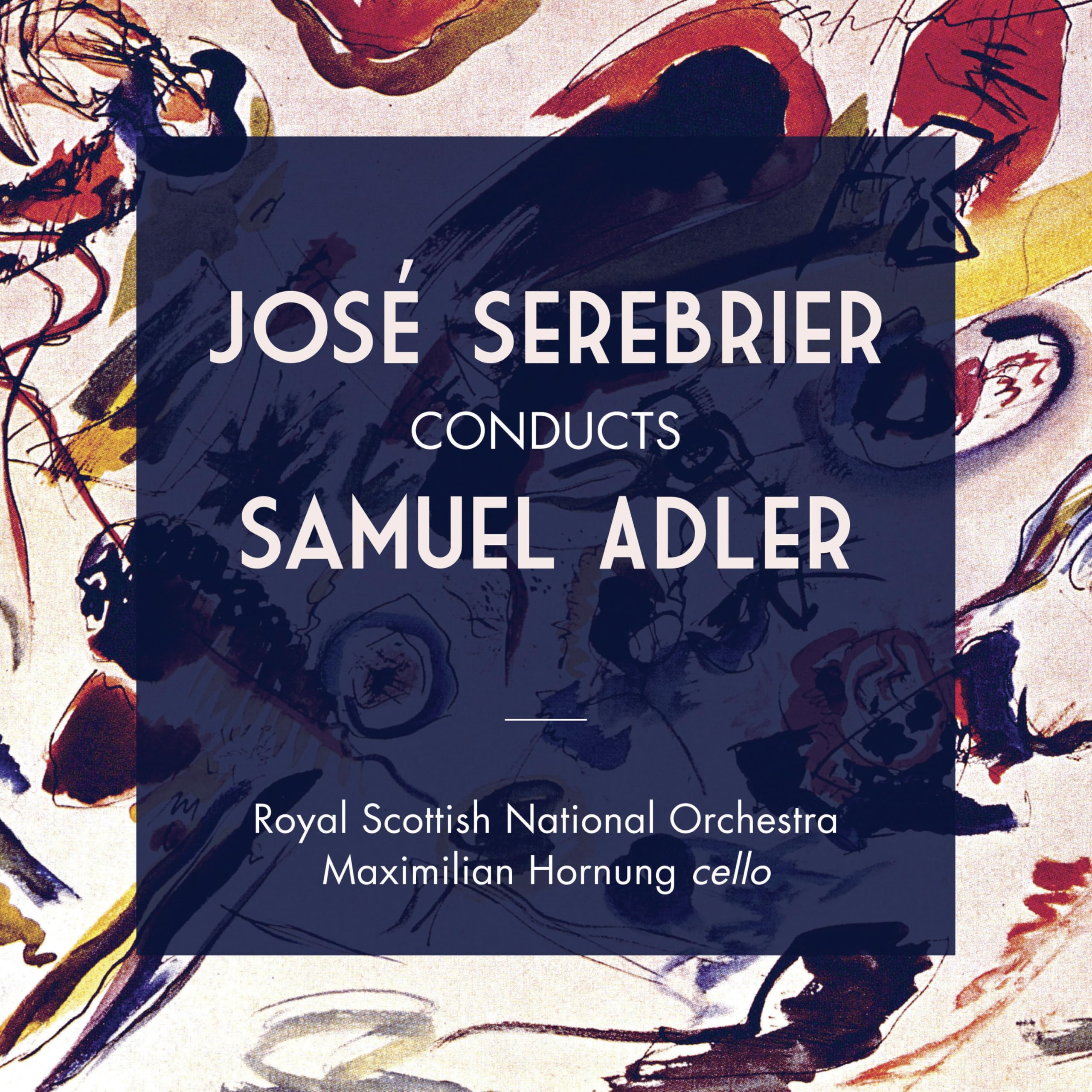 José Serebrier - José Serebrier Conducts Samuel Adler CD Album - Used