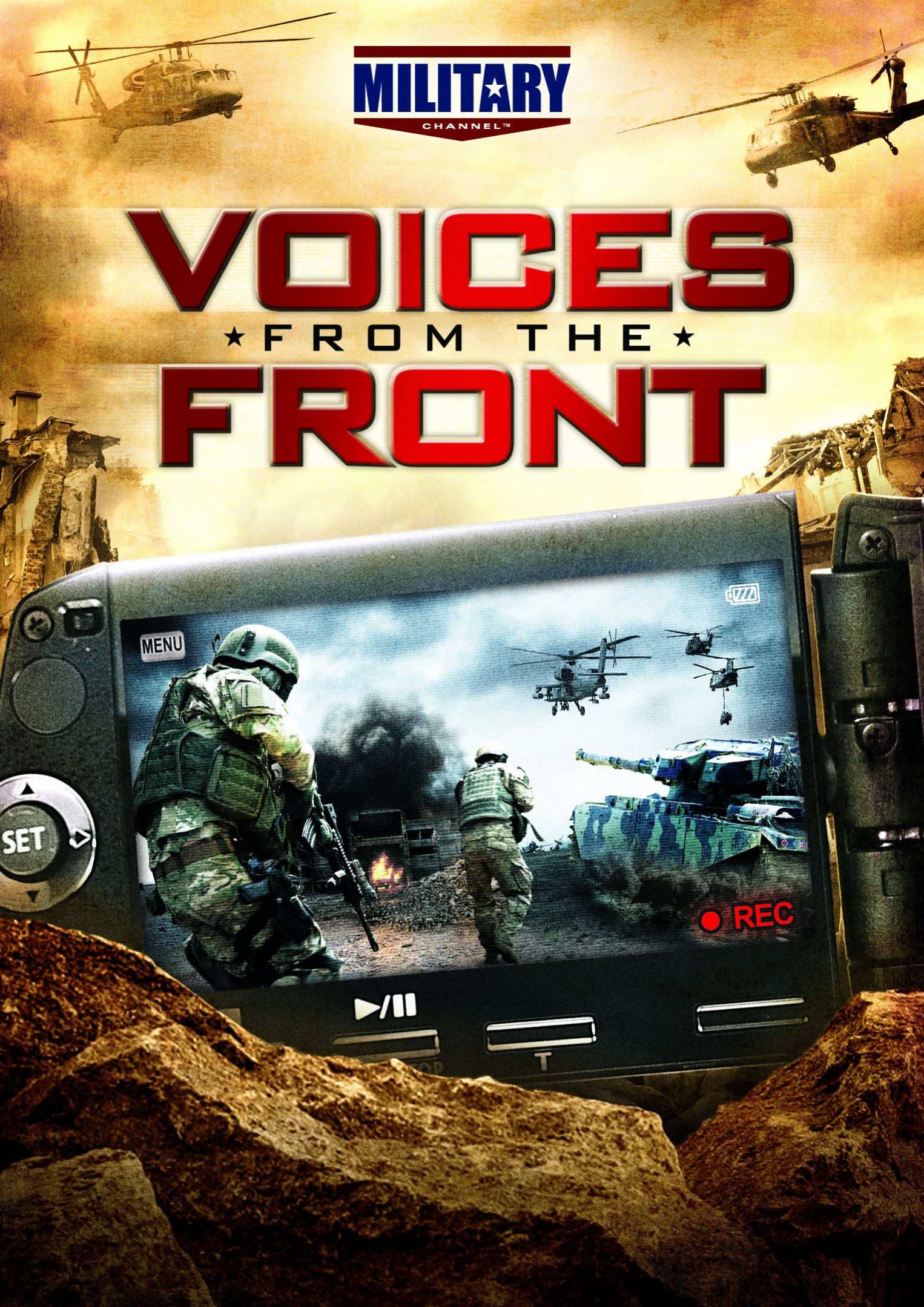 DVD Voices From the Front USA para coleccionistas de documentales militares antiguos