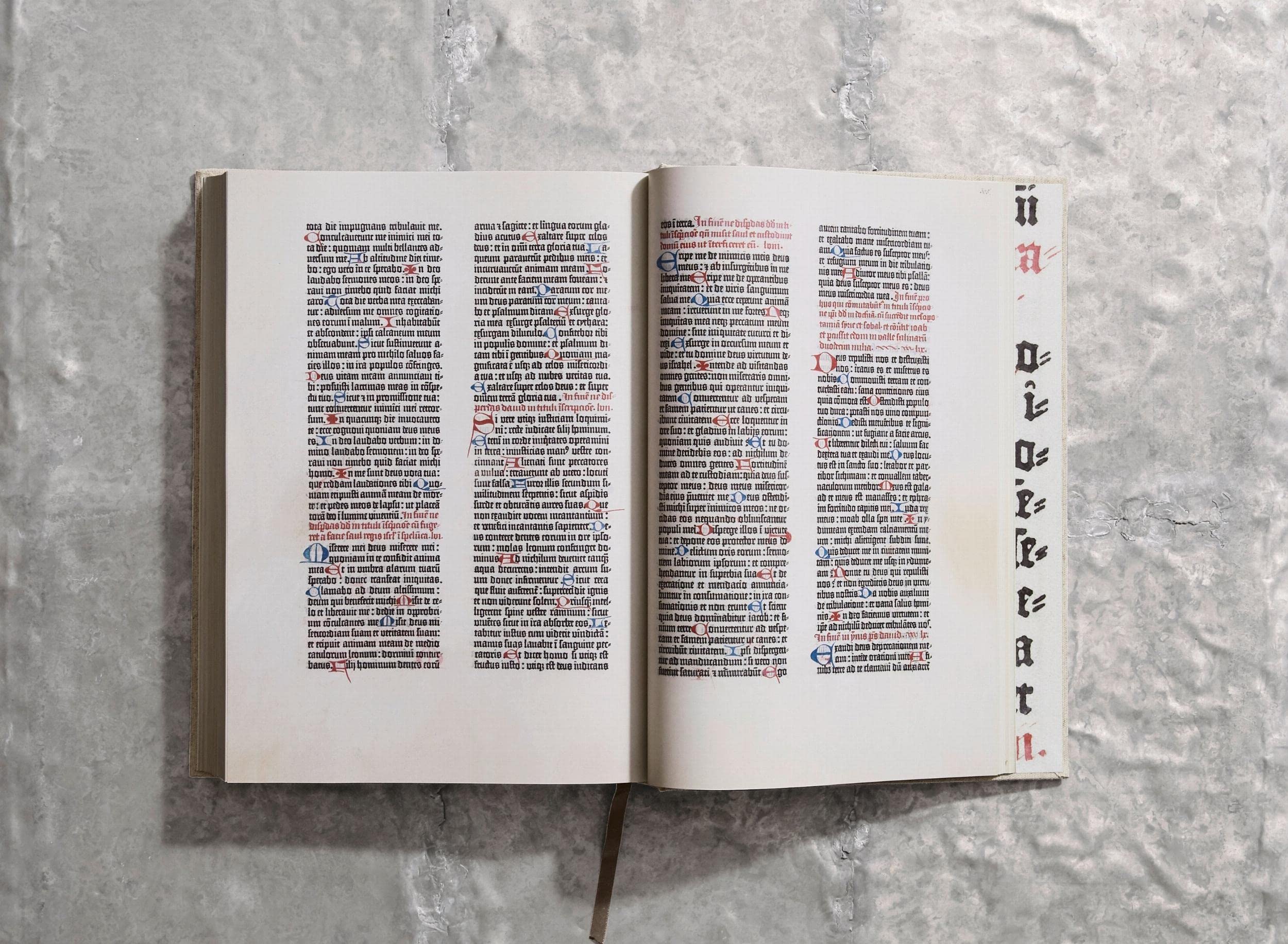 Die Gutenberg-Bibel von 1454
