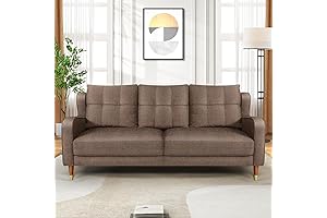 Comfortable 76'' Homdox Swivel Accent Sofa with Extra Deep Seats