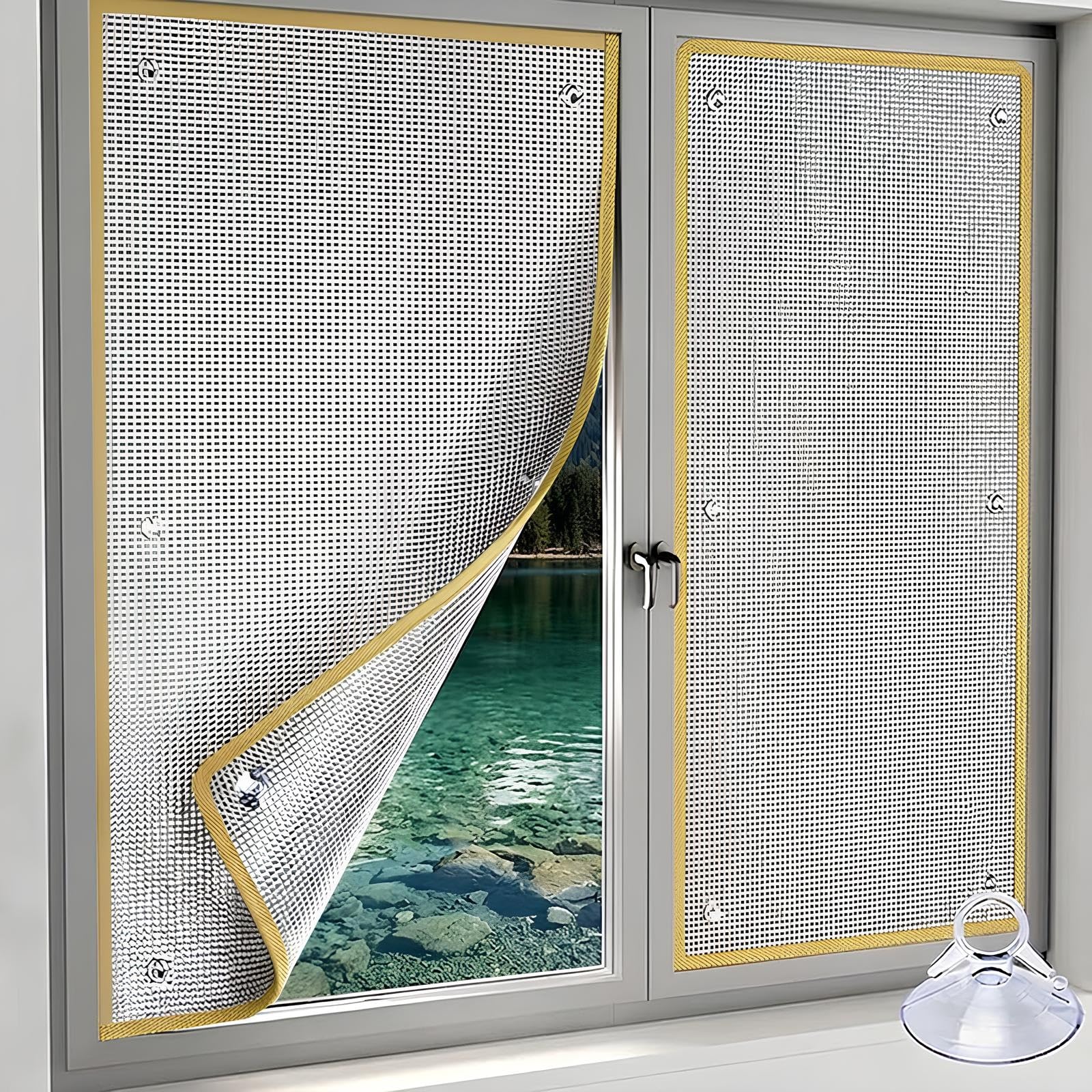 Film isolation thermique alu contre chaleur et vis-à-vis 270cm