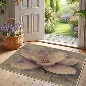 Magnolia Flower Doormat