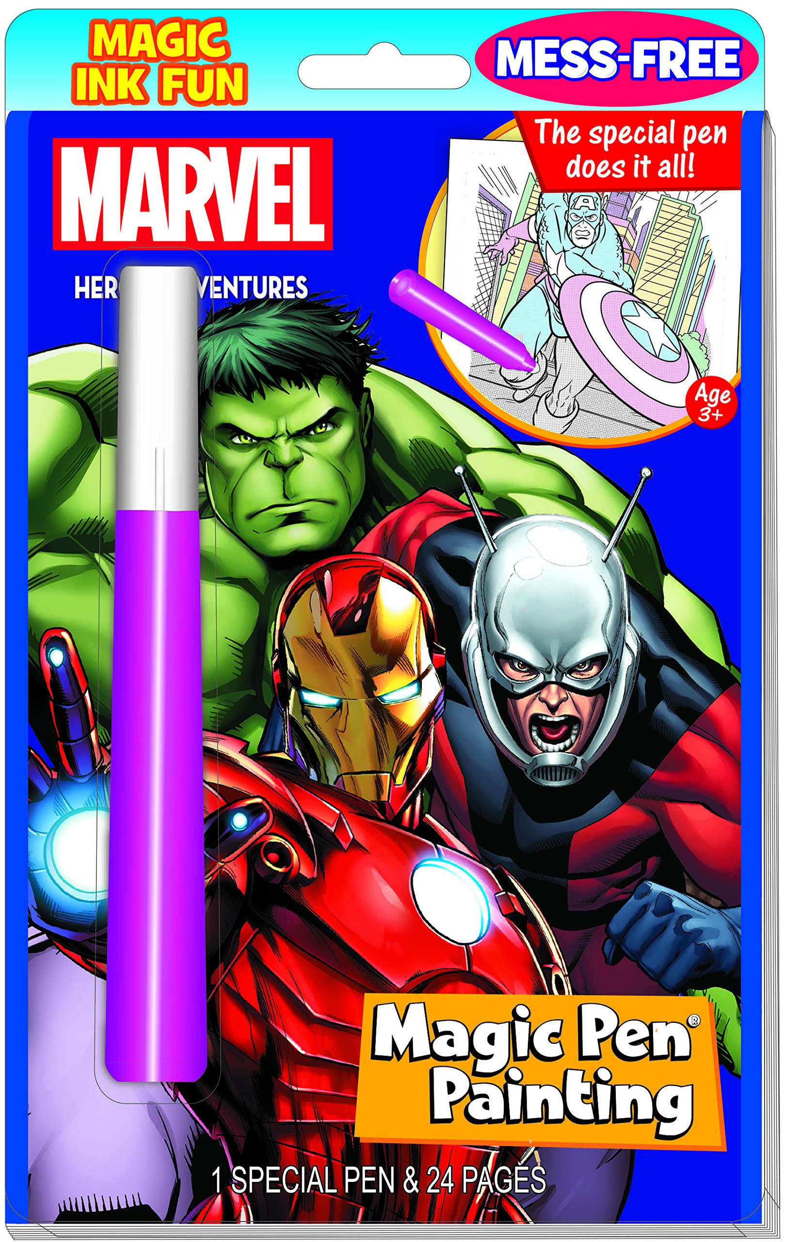 Marvel-Heroic Adventures Magic Pen Book Usa