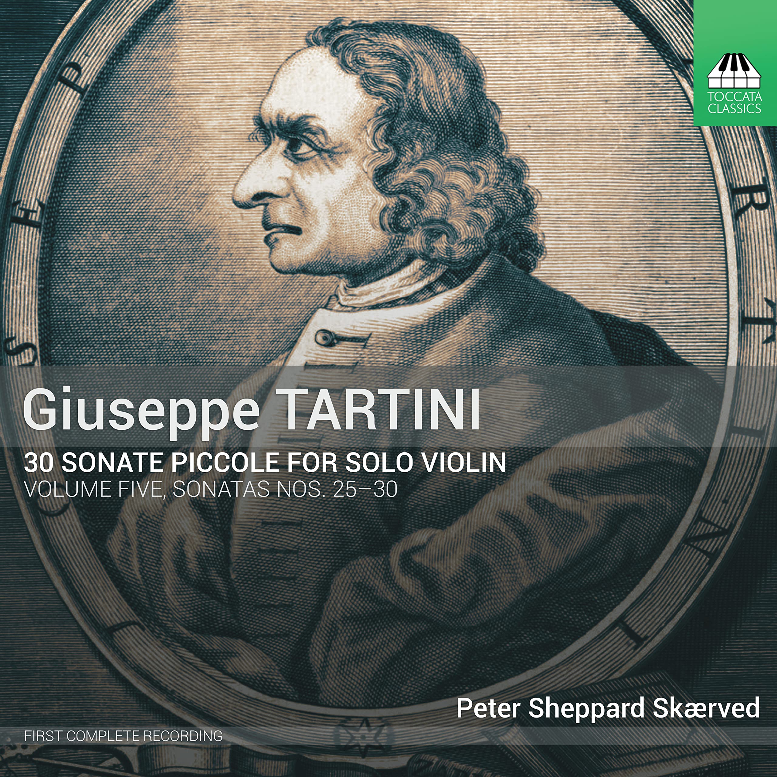 Giuseppe Tartini: 30 Sonate piccole, Volume Five: Sonatas Nos. 25 30