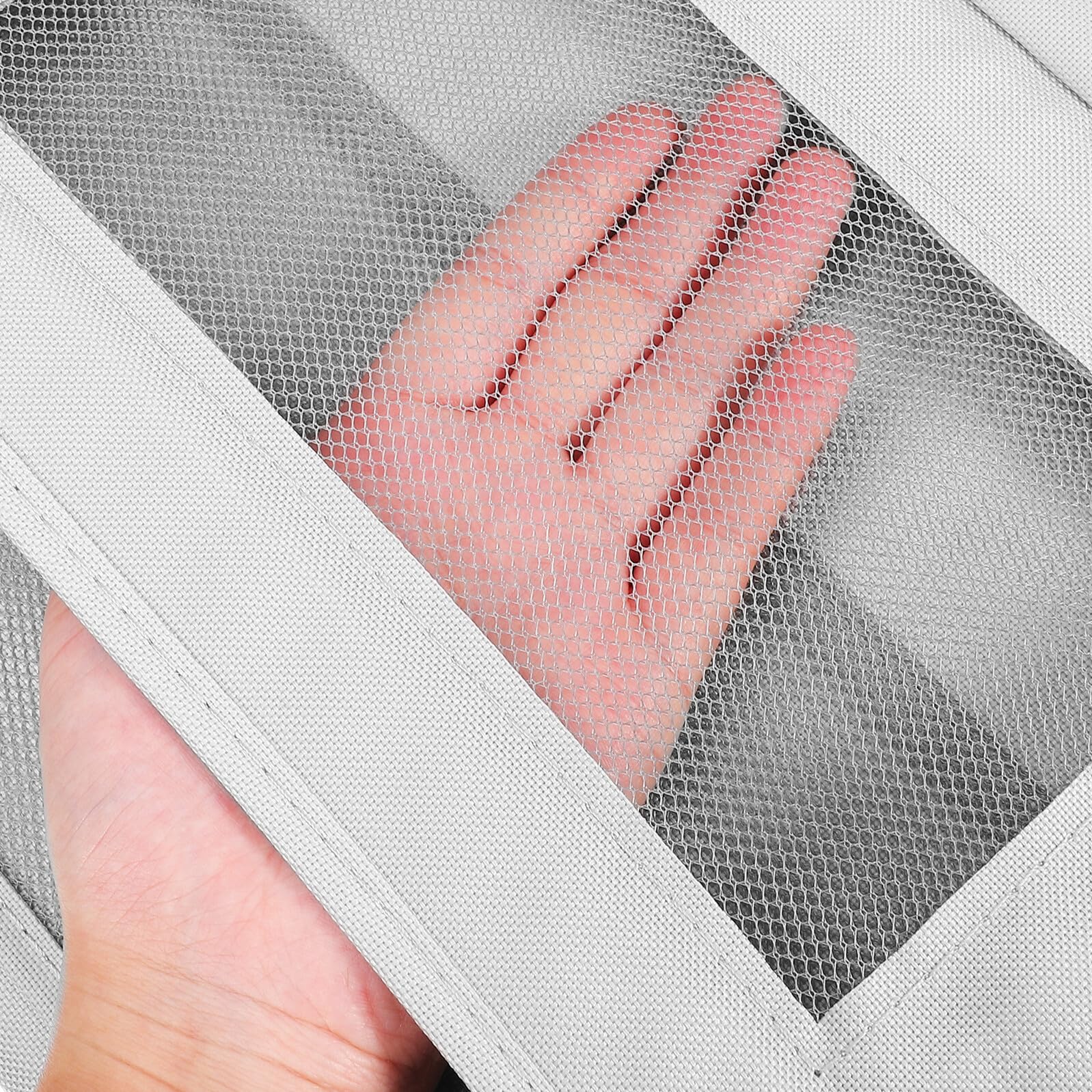 Gatuida Organizer da Parete Appendibile in Tessuto Grigio con Strati e Tasche Multiple Resistente e Lavabile per Porta e Armadio in Camera da Letto e Soggiorno Ottimizza Spazio e Mantiene